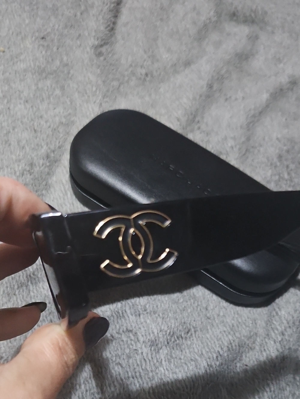 Chanel 90s CH5525 Acetate Rectangle Sunglasses - Picture 6 of 13